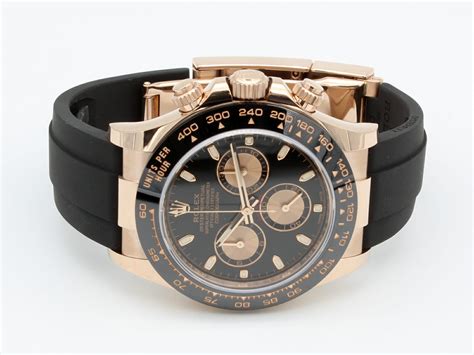 rolex daytona rubber strap.